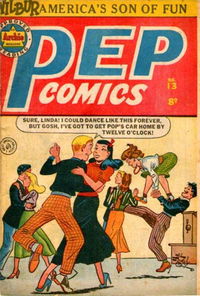 Pep Comics (HJ Edwards, 1951 series) #13 [April 1952?]