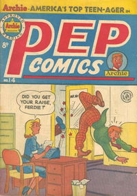 Pep Comics (HJ Edwards, 1951 series) #14 [May 1952?]