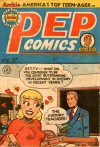 Pep Comics  #18 ([September 1952?])