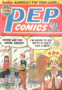 Pep Comics (HJ Edwards, 1951 series) #19 [October 1952?]