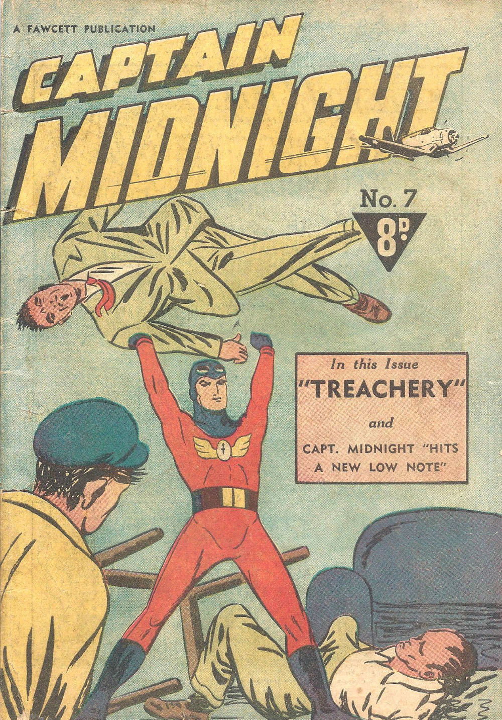Captain Midnight (Cleland, 1952 series) #7 ([January 1953?])