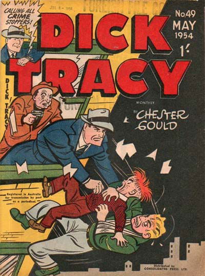 Dick Tracy Monthly (Illustrated, 1952 series) #49 (May 1954)