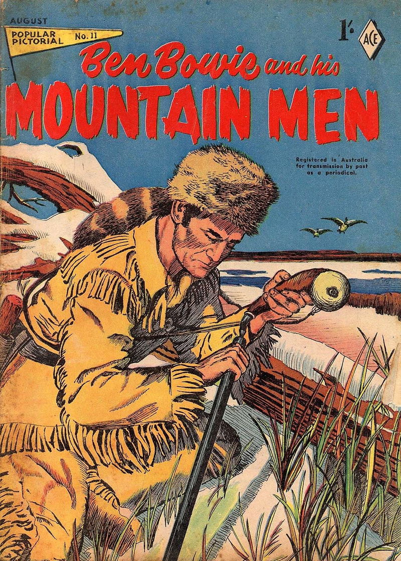 Popular Pictorial (Junior Readers, 1956 series) #11 — Ben Bowie and His Mountain Men (August 1957)