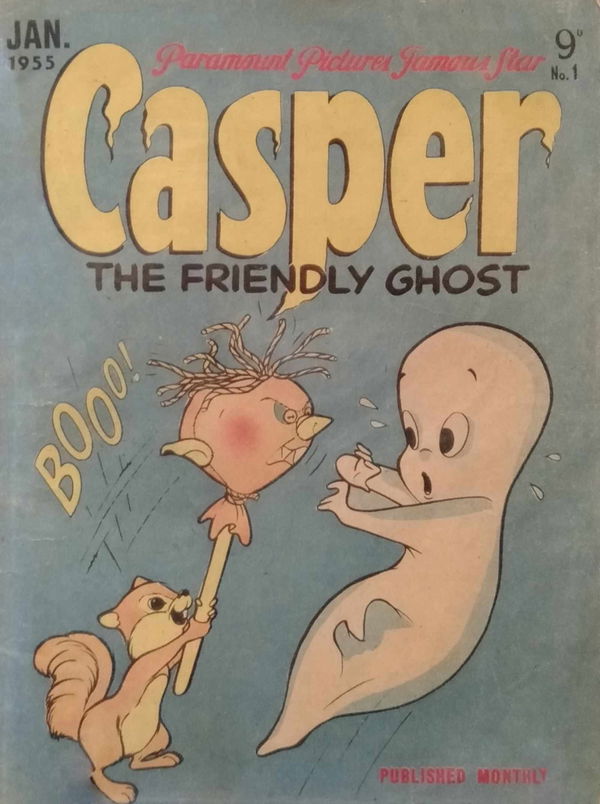 Casper the Friendly Ghost (ANL, 1955 series) #1 (January 1955)