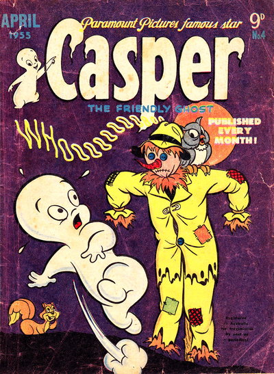Casper the Friendly Ghost  #4 (April 1955)