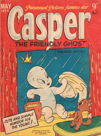 Casper the Friendly Ghost  #5 (May 1955)