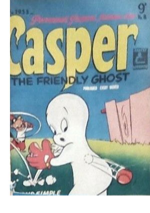 Casper the Friendly Ghost (ANL, 1955 series) #8 August 1955