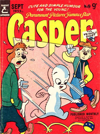 Casper the Friendly Ghost (ANL, 1955 series) #9 (September 1955)