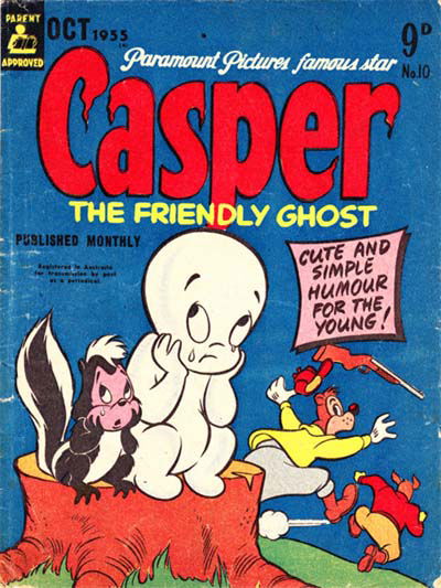 Casper the Friendly Ghost (ANL, 1955 series) #10 (October 1955)