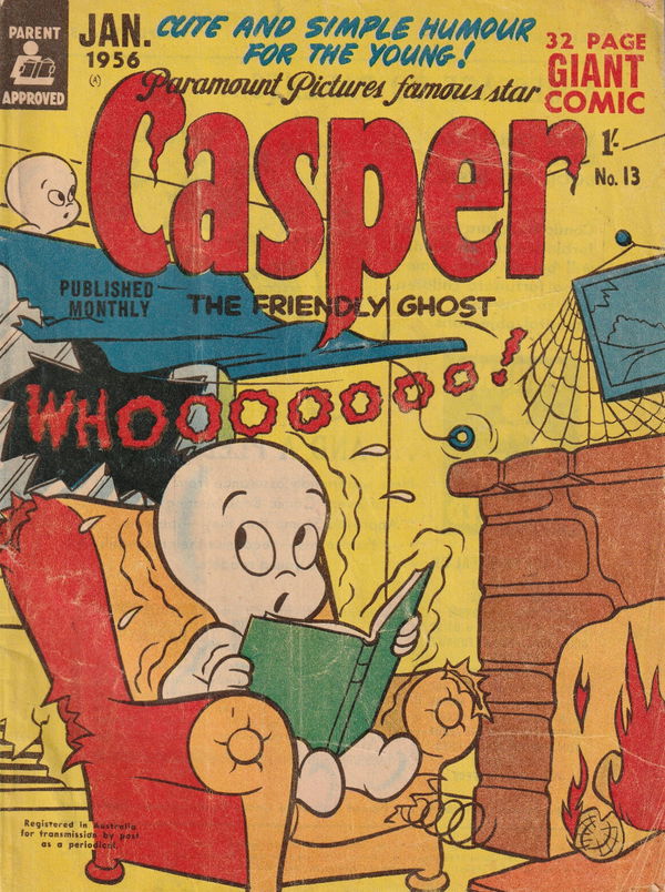 Casper the Friendly Ghost (ANL, 1955 series) #13 (January 1956)