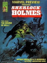 Marvel Preview (Marvel, 1975 series) #5 — Marvel Preview Presents Sherlock Holmes April 1976