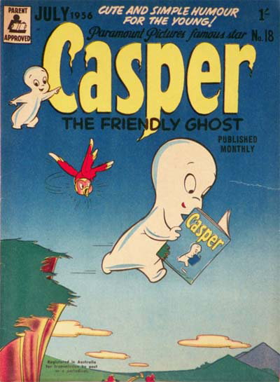 Casper the Friendly Ghost  #18 (July 1956)