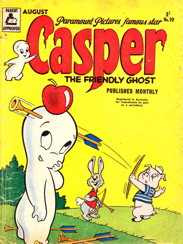 Casper the Friendly Ghost (ANL, 1955 series) #19 (August 1956)