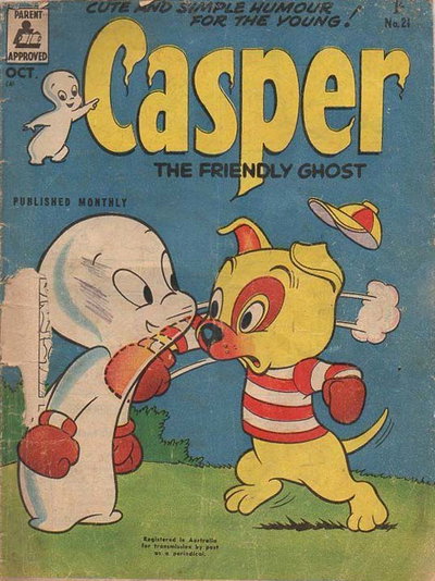Casper the Friendly Ghost  #21 (October 1956)