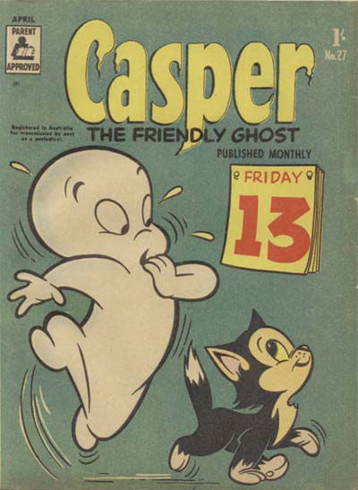 Casper the Friendly Ghost (ANL, 1955 series) #27 April 1957