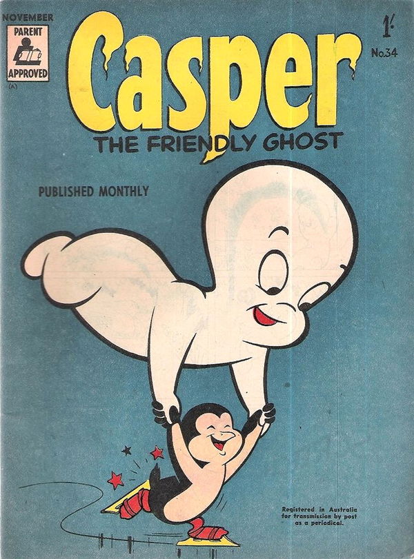 Casper the Friendly Ghost (ANL, 1955 series) #34 (November 1957)