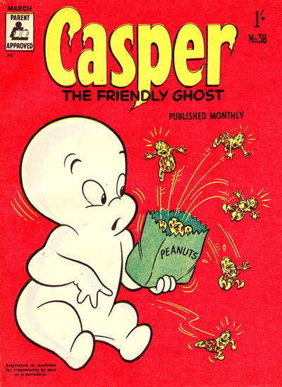 Casper the Friendly Ghost  #38 (March 1958)