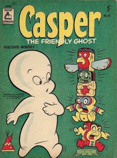 Casper the Friendly Ghost (ANL, 1955 series) #41 June 1958