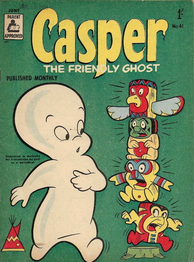 Casper the Friendly Ghost  #41 (June 1958)