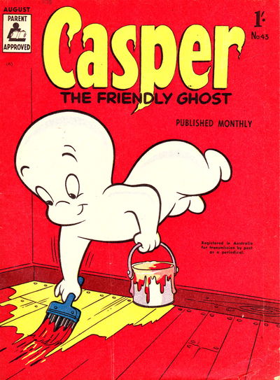 Casper the Friendly Ghost (ANL, 1955 series) #43 August 1958