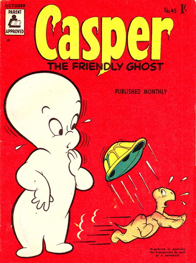 Casper the Friendly Ghost  #45 (October 1958)