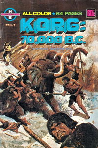 Korg: 70,000 B.C. (KG Murray, 1978? series) #1 [1977?]