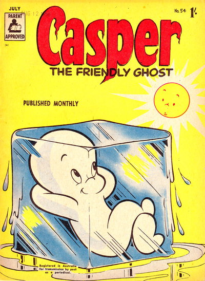 Casper the Friendly Ghost  #54 (July 1959)