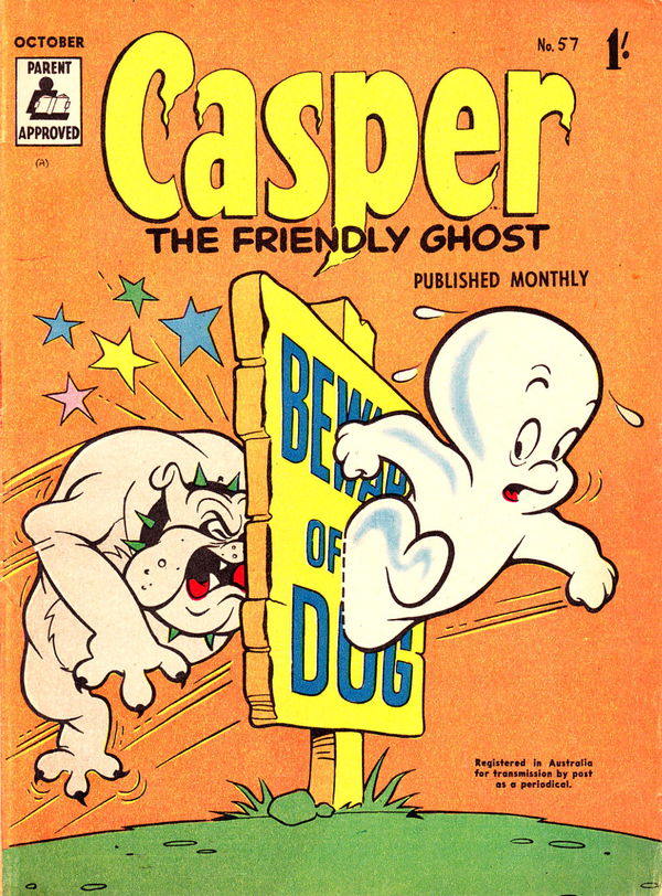 Casper the Friendly Ghost (ANL, 1955 series) #57 (October 1959)