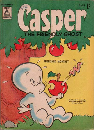 Casper the Friendly Ghost (ANL, 1955 series) #58 November 1959