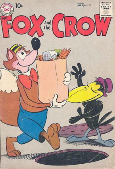 The Fox and the Crow (DC, 1952 series) #57 August-September 1959