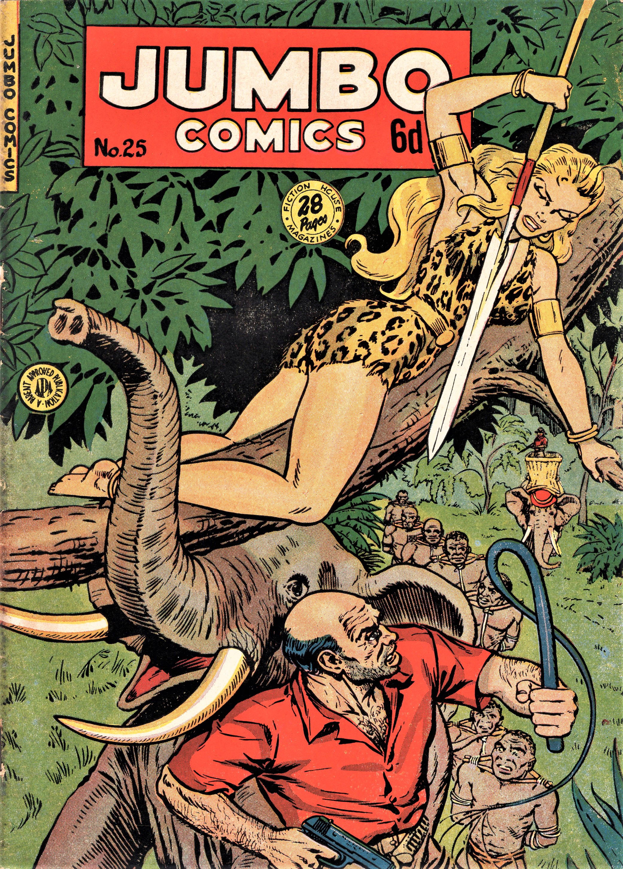 Jumbo Comics (HJ Edwards, 1952? series) #25 ([June 1952?])