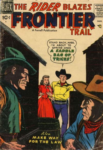 The Rider (Farrell, 1957 series) #5 (January 1958)