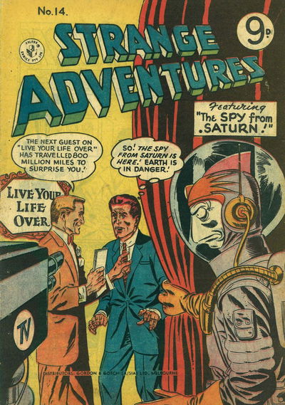 Strange Adventures (Colour Comics, 1954 series) #14