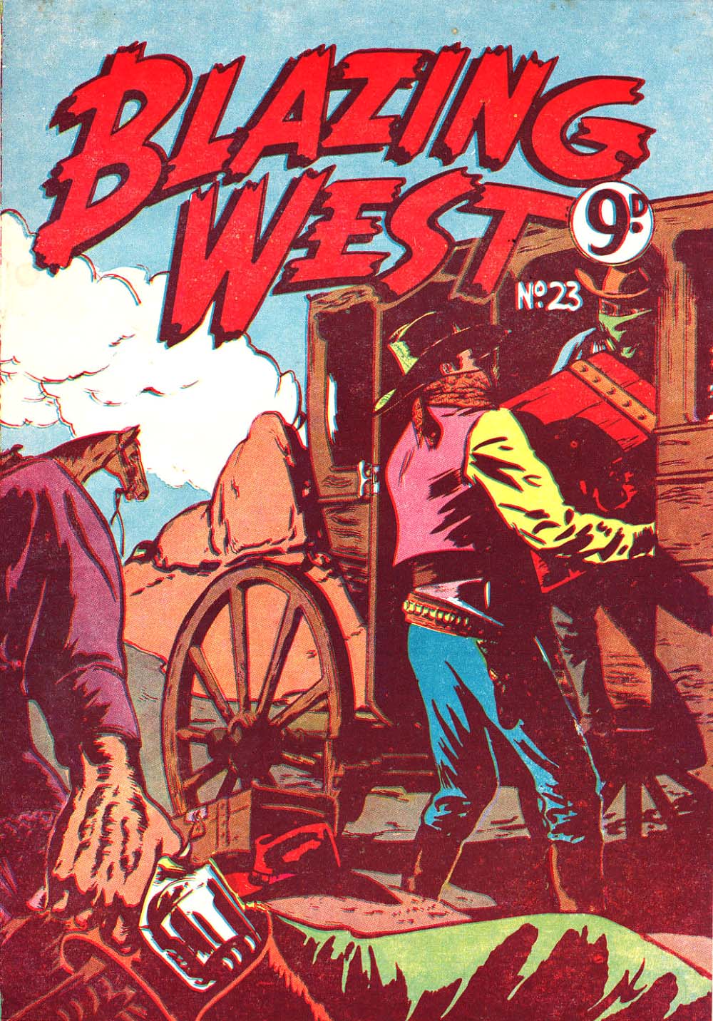 Blazing West (Action Comics, 1955 series) #23 ([December 1956?])