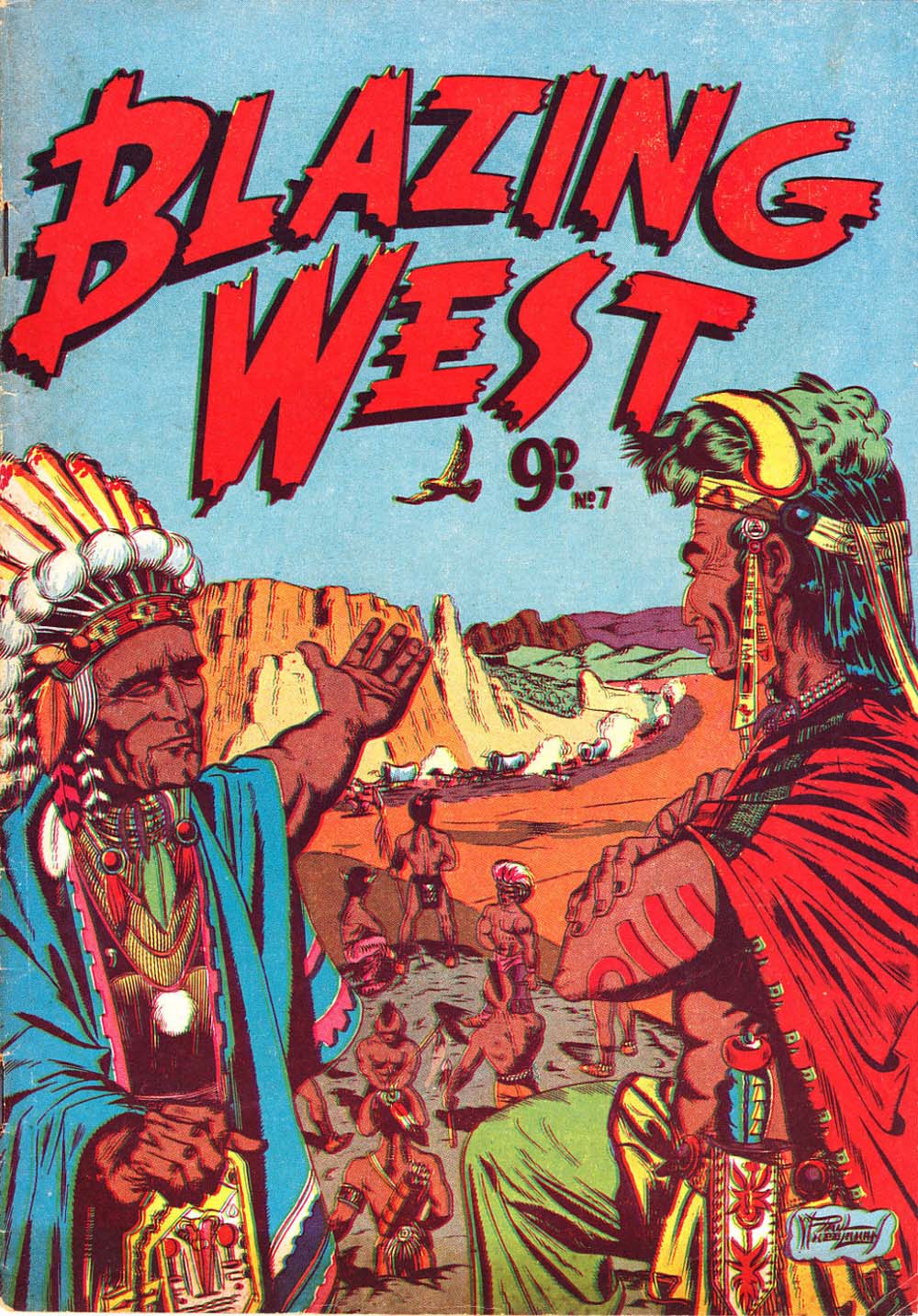 Blazing West (Action Comics, 1955 series) #7 ([August 1955?])
