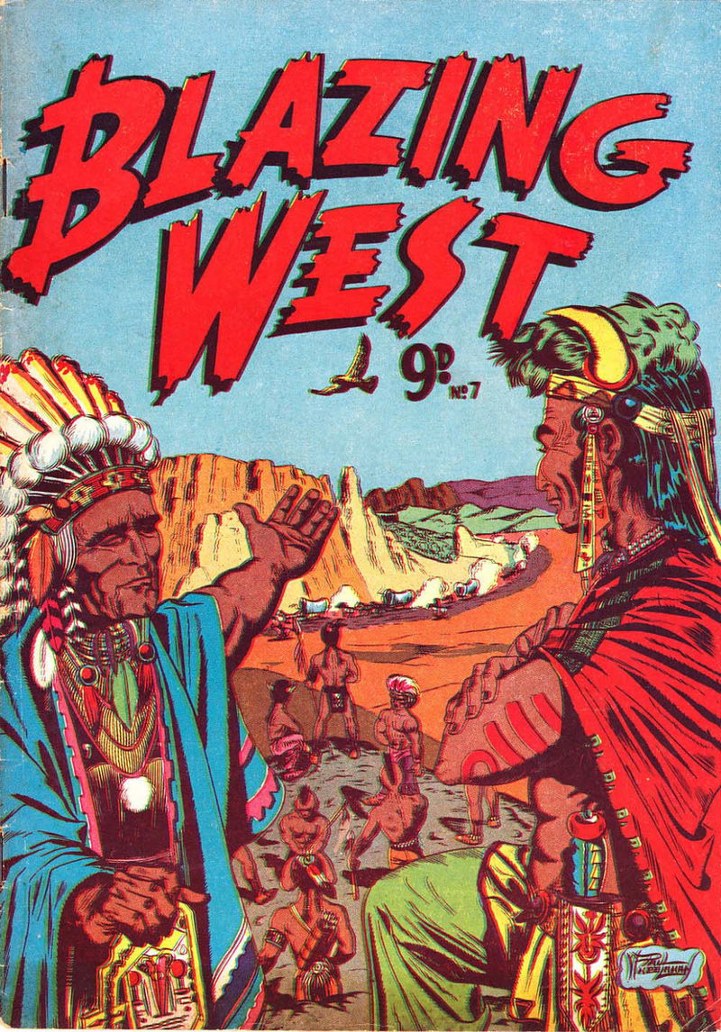 Blazing West (Action Comics, 1955 series) #7 ([August 1955?])