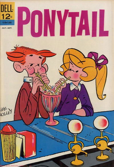 Ponytail (Dell, 1962 series) #1 (Summer 1962)