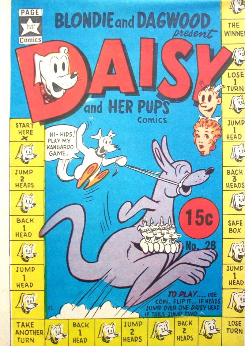 Daisy and Her Pups (Yaffa/Page, 1966 series) #28 — Blondie and Dagwood Present Daisy and Her Pups Comics ([June 1970?])