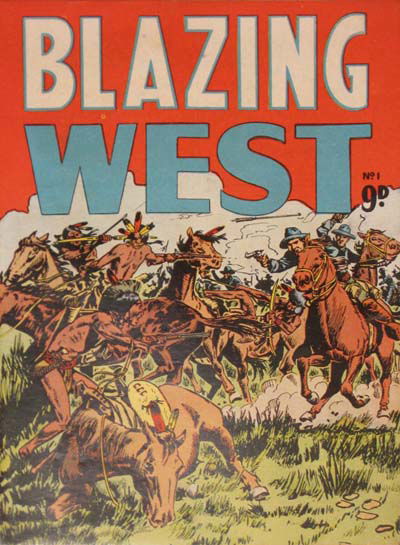 Blazing West (Action Comics, 1955 series) #1 [February 1955?]