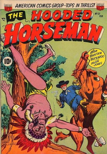 The Hooded Horseman (ACG, 1952 series) #21 (January-February 1952)