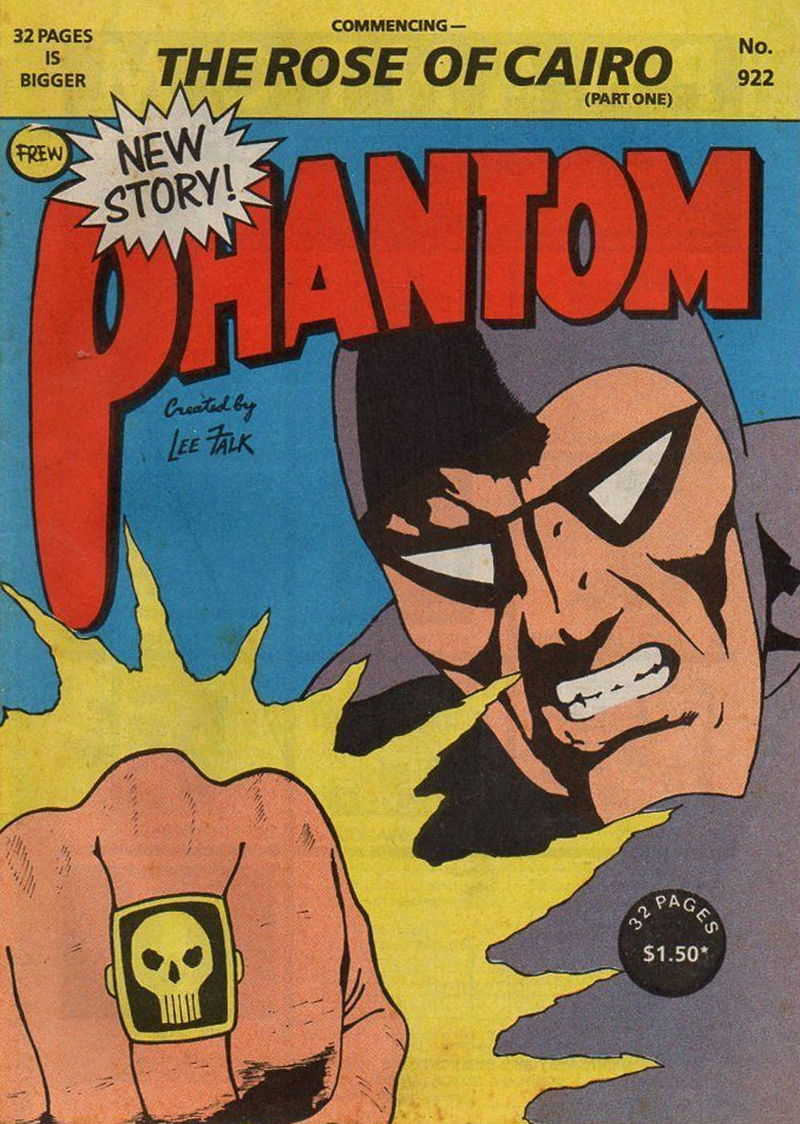 The Phantom (Frew, 1983 series) #922 (January 1989)