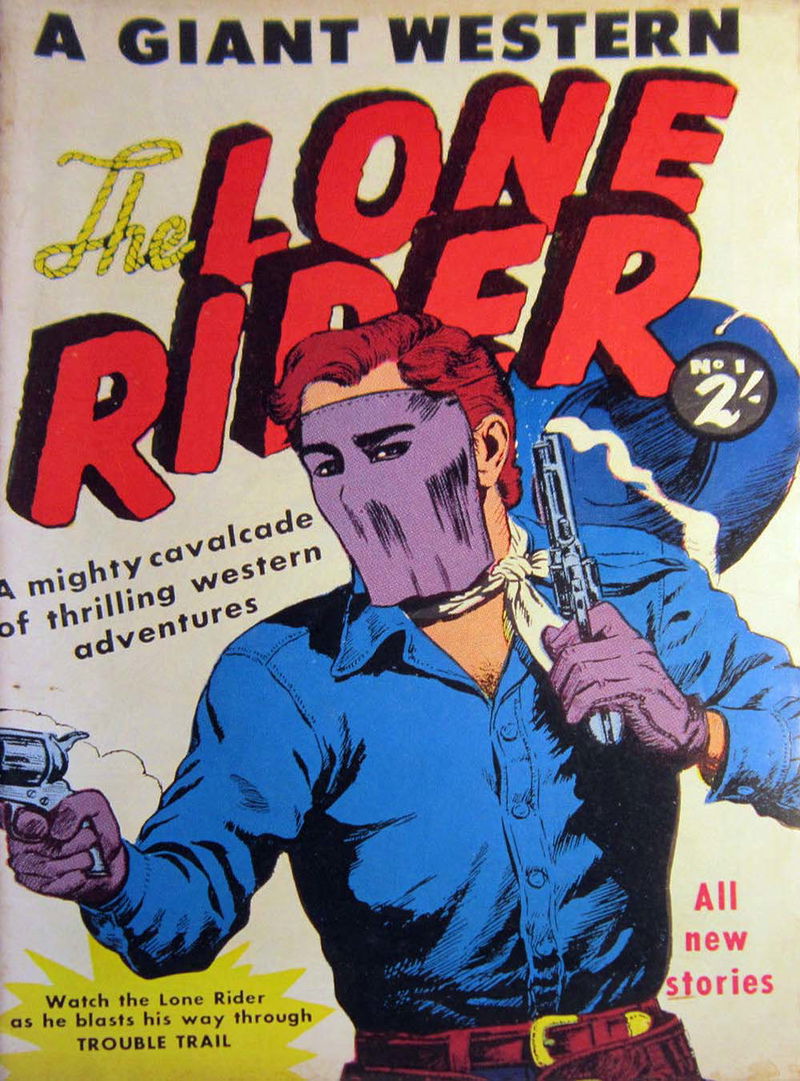 The Lone Rider (Horwitz, 1960? series) #1 — A Giant Western ([1960?])
