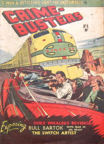 Crime-Busters (AGP, 1952 series) #1 [July 1952?]