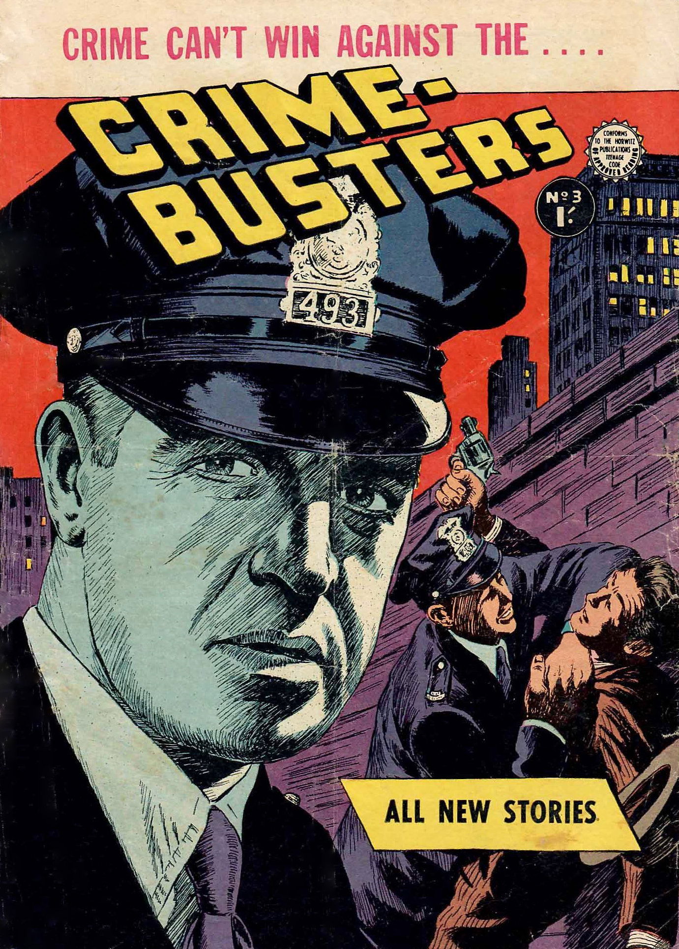 Crime-Busters (Horwitz, 1959 series) #3 ([March 1959?])