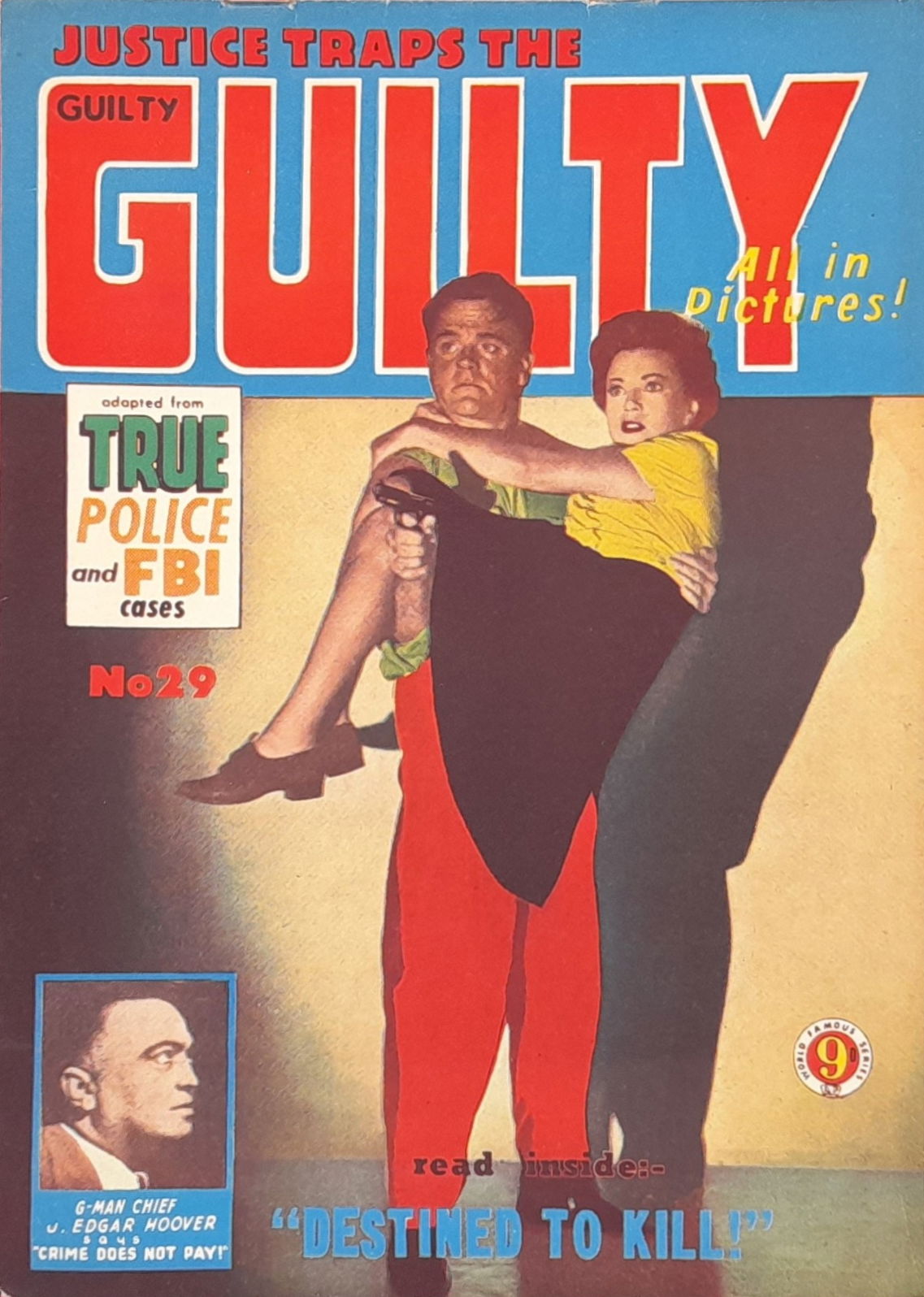 Justice Traps the Guilty (Atlas, 1950 series) #29 ([November 1953?])