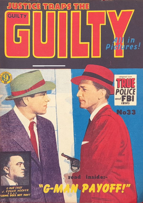 Justice Traps the Guilty (Atlas, 1950? series) #33 ([March 1954?])