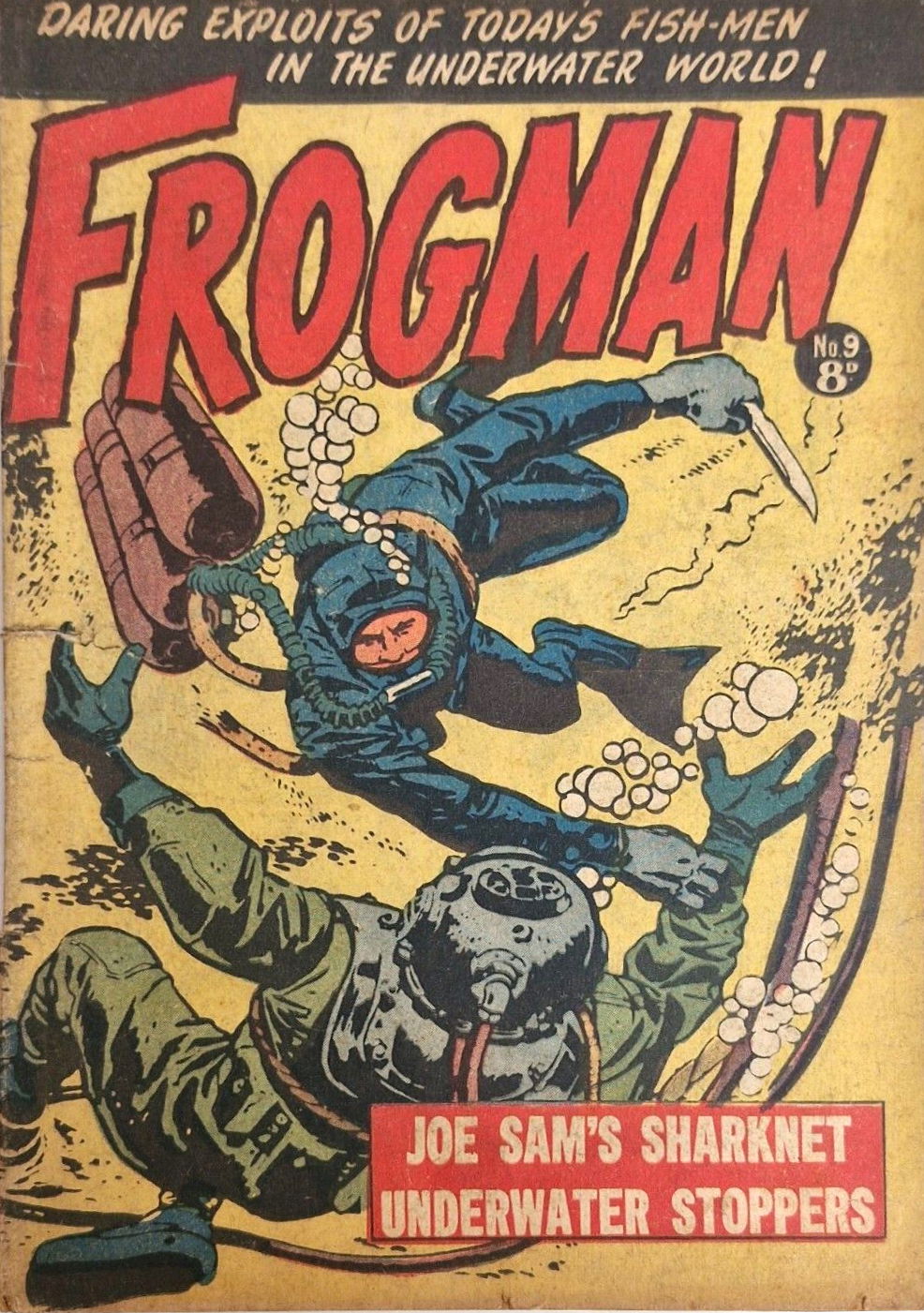 Frogman (Transport, 1953 series) #9 ([November 1953?])