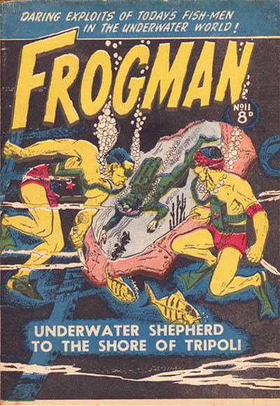 Frogman (Transport, 1953 series) #11 [January 1954?]