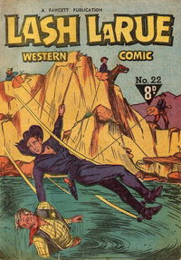 Lash LaRue Western Comic (Cleland, 1951 series) #22