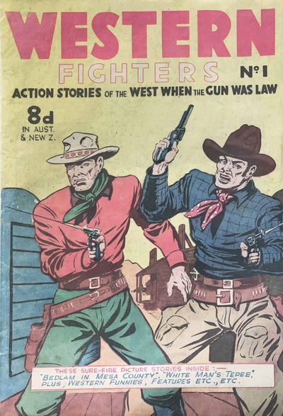 Western Fighters (AGP, 1951? series) #1 [July 1951?]